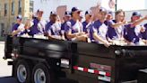 State-bound Flyers baseball team escorted downtown in sendoff