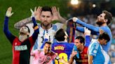 Cumple de Messi: los 37 mejores festejos de gol del 10