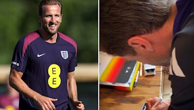 Watch Thomas Muller leave message for Harry Kane as Germany leave England camp