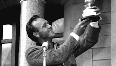 Former BBC commentator recalls how Arnold Palmer's 'power game' led to 1962 win at Royal Troon