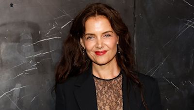 Katie Holmes Is Nailing the Luxe Ugly Sandal Shoe Trend