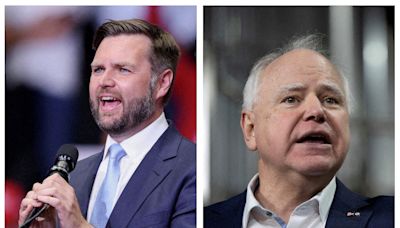 What time does 2024 VP debate of Democrat Tim Walz vs Republican JD Vance start? How to watch