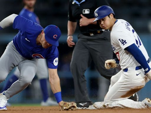 Shohei Ohtani moves closer to 50-50 season with 47th steal in Los Angeles Dodgers’ 10-4 loss to Chicago Cubs