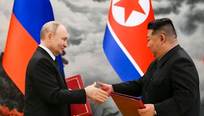 Estados Unidos, Japón y Corea del Sur condenaron el pacto militar entre Putin y Kim Jong-un