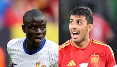 Spain vs France: How Rodri and N'Golo Kante battle will decide Euro 2024 semi-final