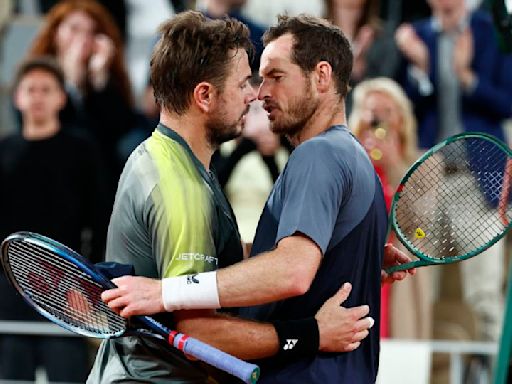 ‘We’re getting closer to the end:’ Stan Wawrinka and Andy Murray share ‘emotional’ French Open embrace following Swiss’ win