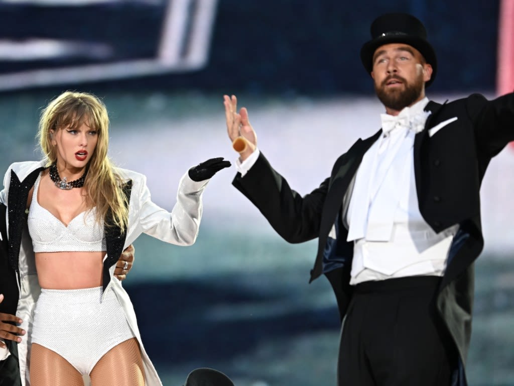 Travis Kelce Is Reportedly Acting 'Like He's Brad Pitt' Since Dating Taylor Swift