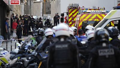 A police officer has been wounded in a knife attack in Paris, France's interior minister says