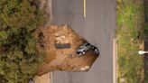 Mom and Daughter Saved in Dramatic Rescue After Sinkhole Swallows 2 Cars in Storm-Battered California