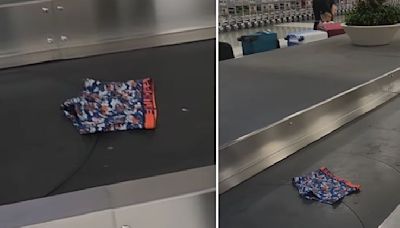 Traveling light and how! Video of boxers on Delhi airport's baggage conveyer belt makes internet laugh