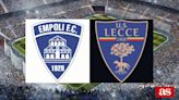 Empoli vs Lecce: estadísticas previas y datos en directo | Serie A 2022/2023