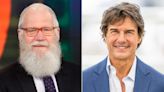 David Letterman wants to know why Tom Cruise wasn't at the Oscars 'celebrating his big jetpack Maverick show'