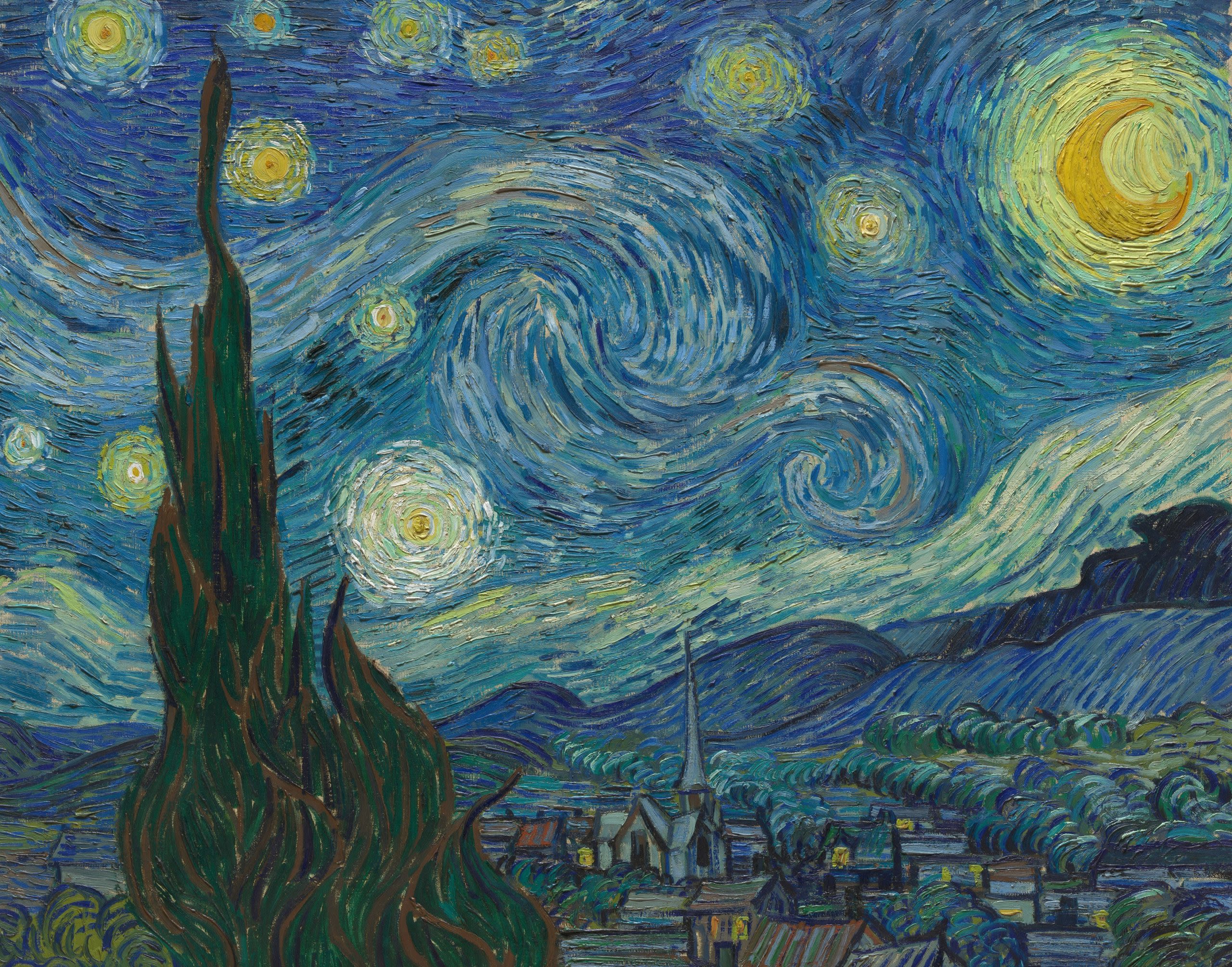 Van Gogh’s ‘Starry Night’ Swirls Are Surprisingly Accurate, Say Physicists