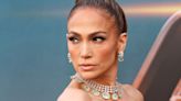 Jennifer Lopez Paired the Deepest V-Neck Dress With Ankle-Breaking Shoes
