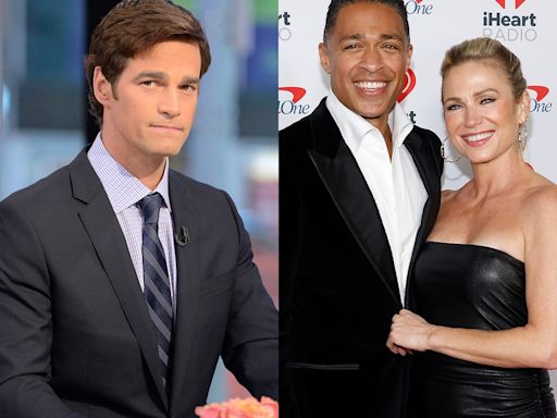 T.J. Holmes and Amy Robach Look Back at Their Exits From ABC Amid Rob Marciano’s Departure - E! Online