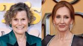 Author Judy Blume says her comments about being 'behind' J.K. Rowling were 'taken out of context': 'I stand with the trans community'