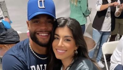 Dak Prescott and girlfriend Sarah Jane outshine Patrick Mahomes and Brittany on a different red carpet