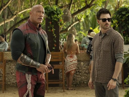 Watch: Dwayne Johnson, Chris Evans headline holiday film 'Red One'