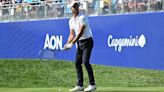 Novak Djokovic drives from tee to green in Ryder Cup All-Star match
