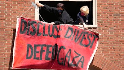 Some colleges that had been permissive of pro-Palestinian protests begin taking a tougher stance