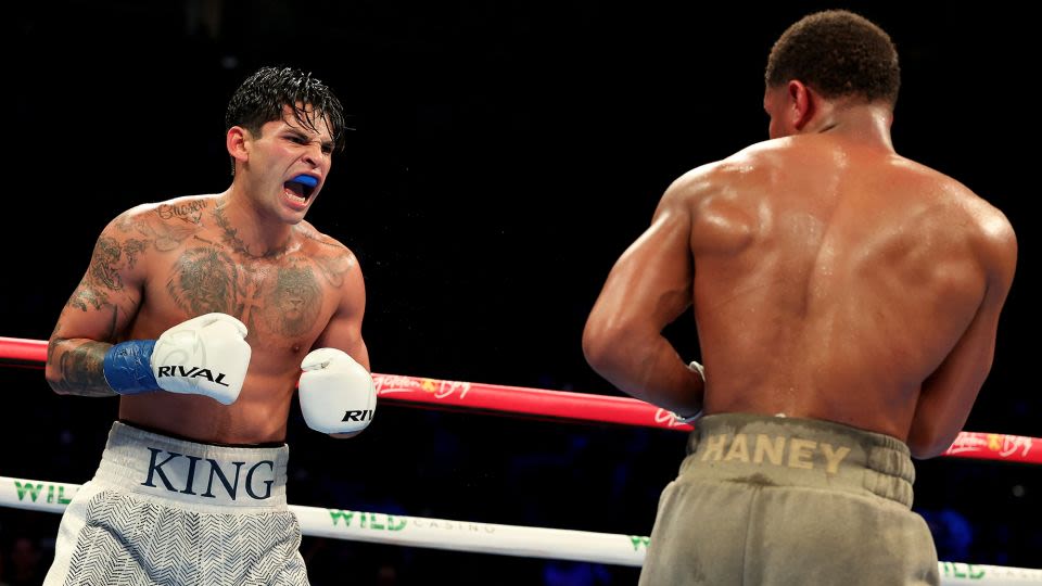 Ryan Garcia says he’s never taken steroids as boxer reacts to report he twice tested positive for performance enhancing drug