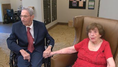 ‘Amazing to watch’: Couple celebrates 73 years of marriage by renewing vows