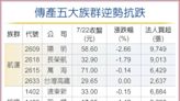 台股失色 傳產股成資金避風港 陽明、遠東新等14檔法人逆勢抄底