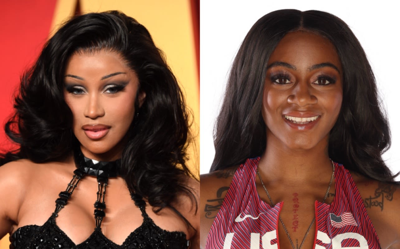 Cardi B And Sha'Carri Richardson Link Up In New Olympics Ads