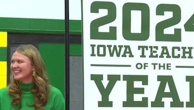 Central Iowa teacher honored at dinner hosted by First Lady Dr. Jill Biden