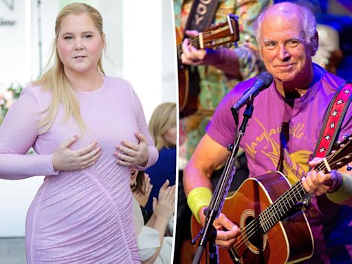 Amy Schumer pulled a racy prank at Jimmy Buffett’s memorial