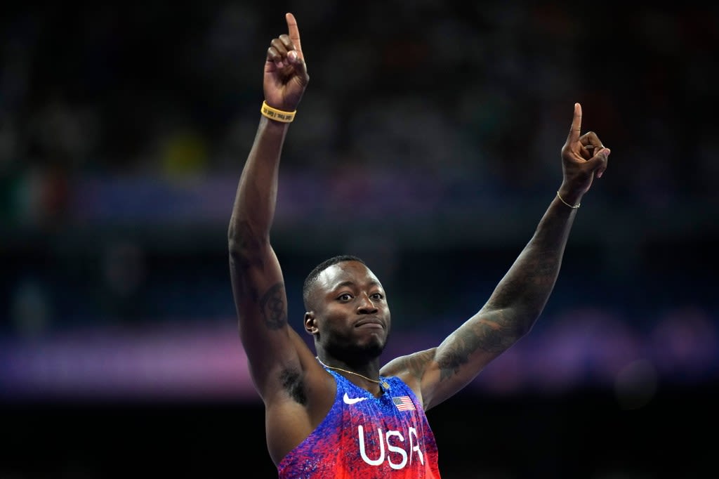 Chesapeake’s Grant Holloway becomes first American to win Olympic gold in 110-meter hurdles since 2012