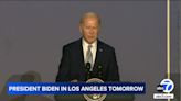 President Biden in Los Angeles this weekend for high-priced fundraiser