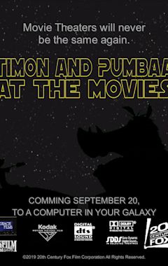 Timon and Pumbaa at the Movies