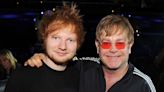 Ed Sheeran and Elton John Gift Each Other Ugly Christmas Sweaters as They Attend Soccer Game Together