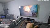 ‘World of Tanks’ gamers set up desk-mounted tank gun