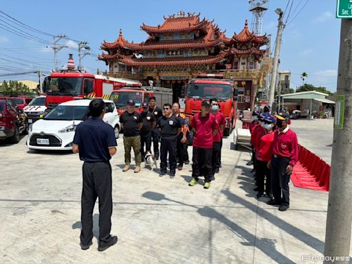 因應防汛季節南消六大防災備災超前部署 淹水潛勢地區搶救演練