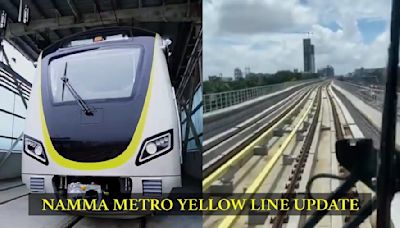 Namma Metro Yellow Line Ready For December Rollout, 2nd Set Of Coaches From Titagarh Arriving In August