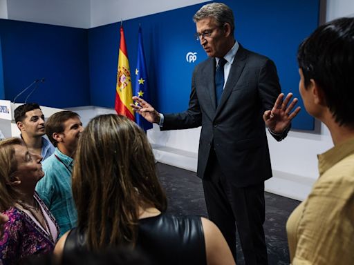 Alberto Núñez Feijóo afirma que Pedro Sánchez engañó a Carles Puigdemont con la amnistía y él "se dejó"