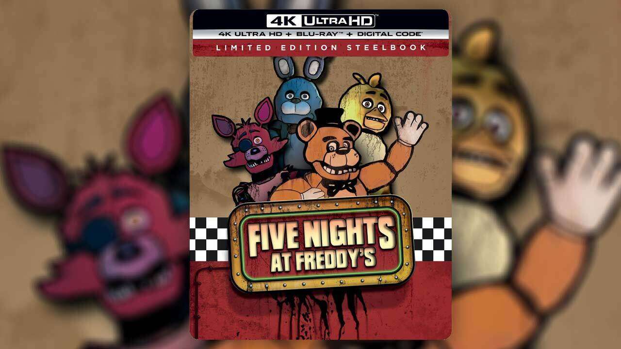 Walmart-Exclusive Five Nights At Freddy's 4K Steelbook Edition Up For Preorder