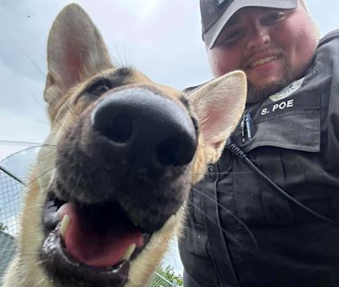Ind. Officer Saves Dog Twice, Adopting Pup After Rescuing Her from a Potential Hot Car Death