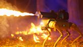 Worry your friends with this $9,420 flamethrower robot dog