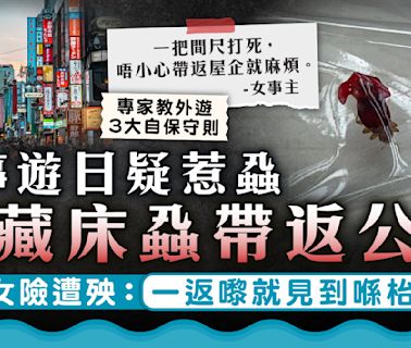 日本蝨患｜同事遊日疑惹蝨再帶返公司 港女險遭殃：一返嚟就見到喺枱面【附外遊自保3招】