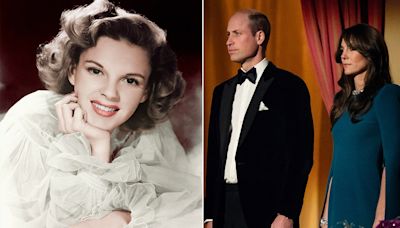 Judy Garland reportedly had help of PI to fight addiction, Prince William and Kate 'going through hell'