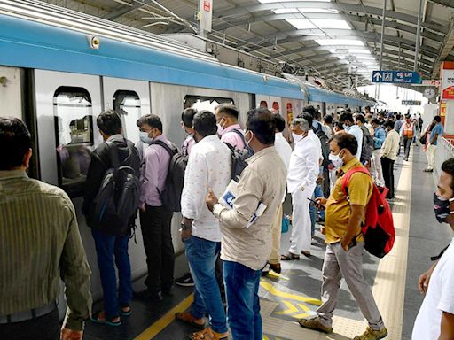 Metro Rail Hyderabad reports rise in revenue including fare collection