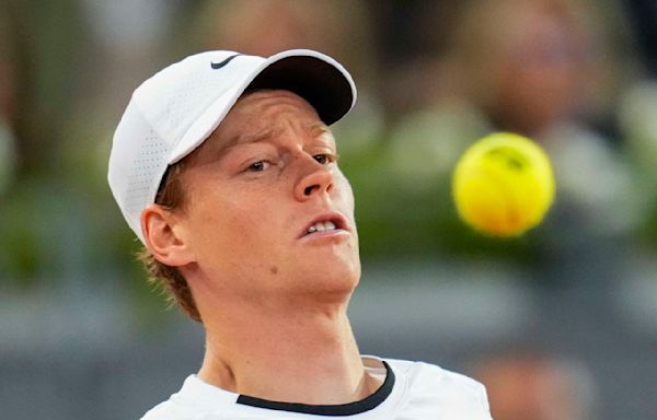 Home favorite Jannik Sinner withdraws from the Italian Open because of hip injury