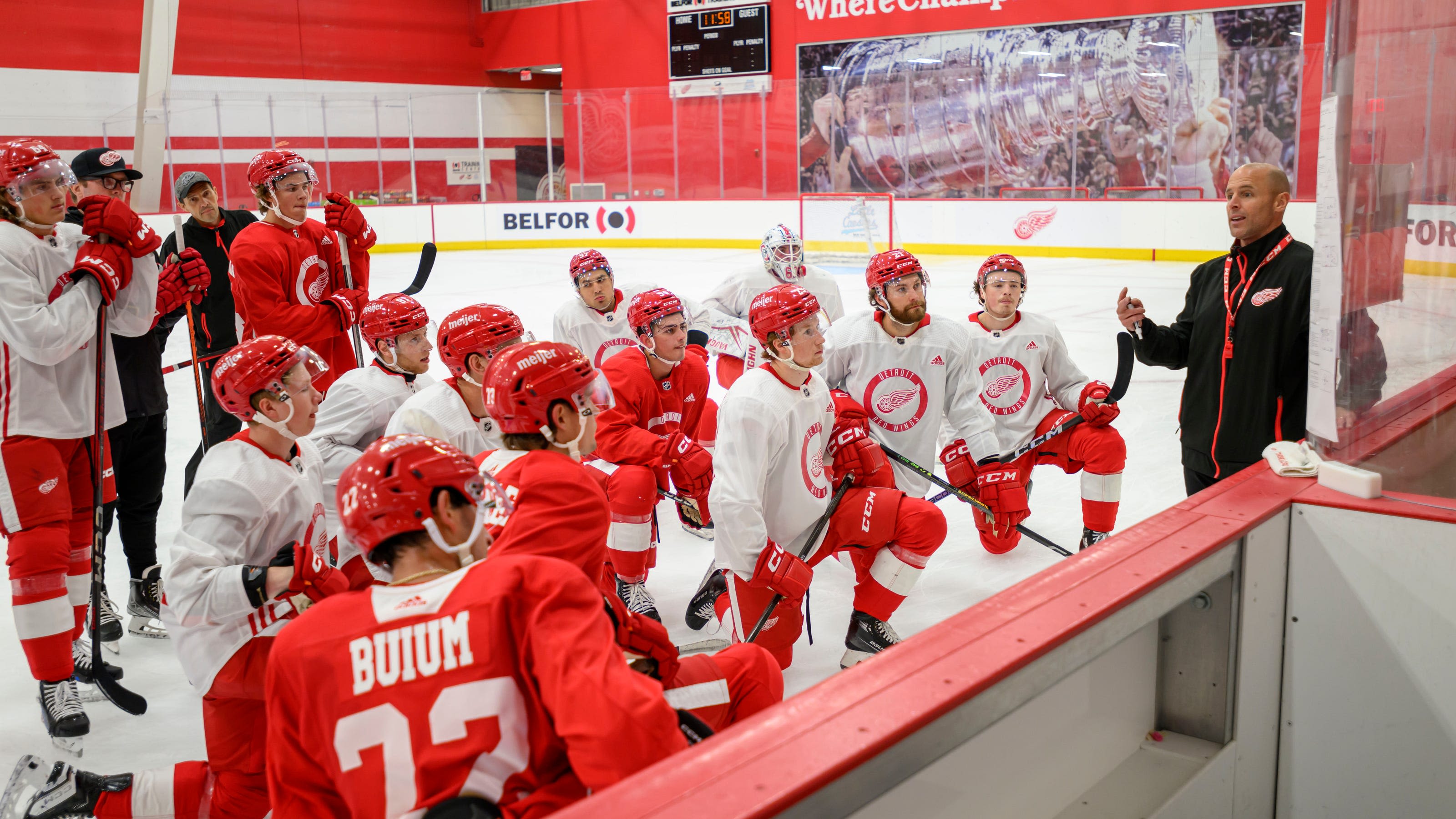 Productive development camp has Dan Cleary, Red Wings beaming