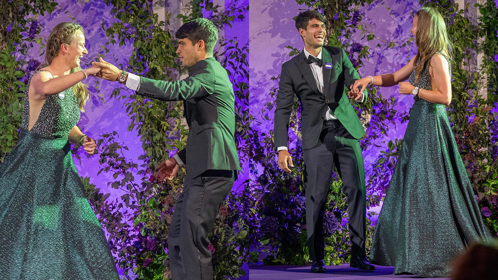 PHOTOS: Carlos Alcaraz, Barbora Krejcikova sparkle at Wimbledon Champions Dinner | Tennis.com