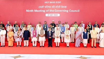 PM Narendra Modi Calls For Collective Efforts To Make 'Viksit Bharat By 2047' At NITI Aayog's Meeting