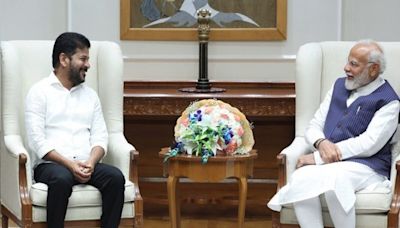 Telangana CM Revanth Reddy Meets PM Modi, Discuss Important State Issues
