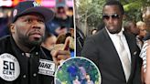 50 Cent reacts to Sean ‘Diddy’ Combs being raided by feds amid their feud: ‘S–t just got real’